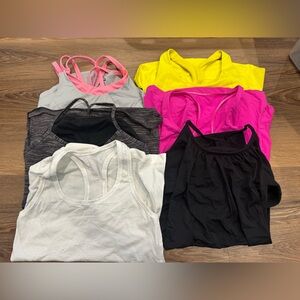 Lululemon - Six Piece Tank Bundle